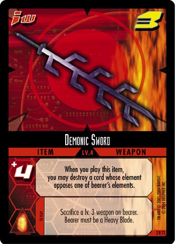 073 Demonic Sword