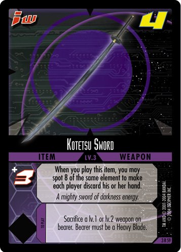 059 Kotetsu Sword