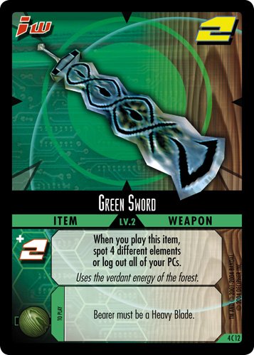 012 Green Sword