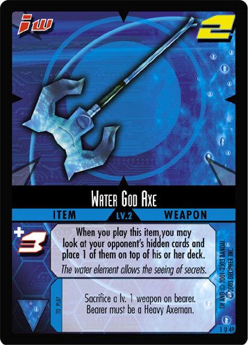 049 Water God Axe