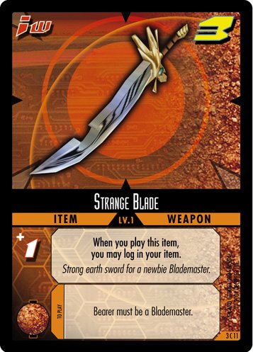 011 Strange Blade