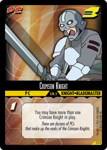 031 Crimson Knight
