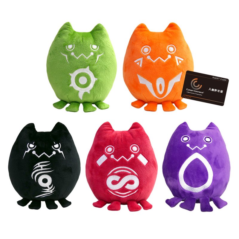 .hack//g.u.チムチムぬいぐるみ hack Series Chim Chim Plush All 5 Types - .hack//Anniversary