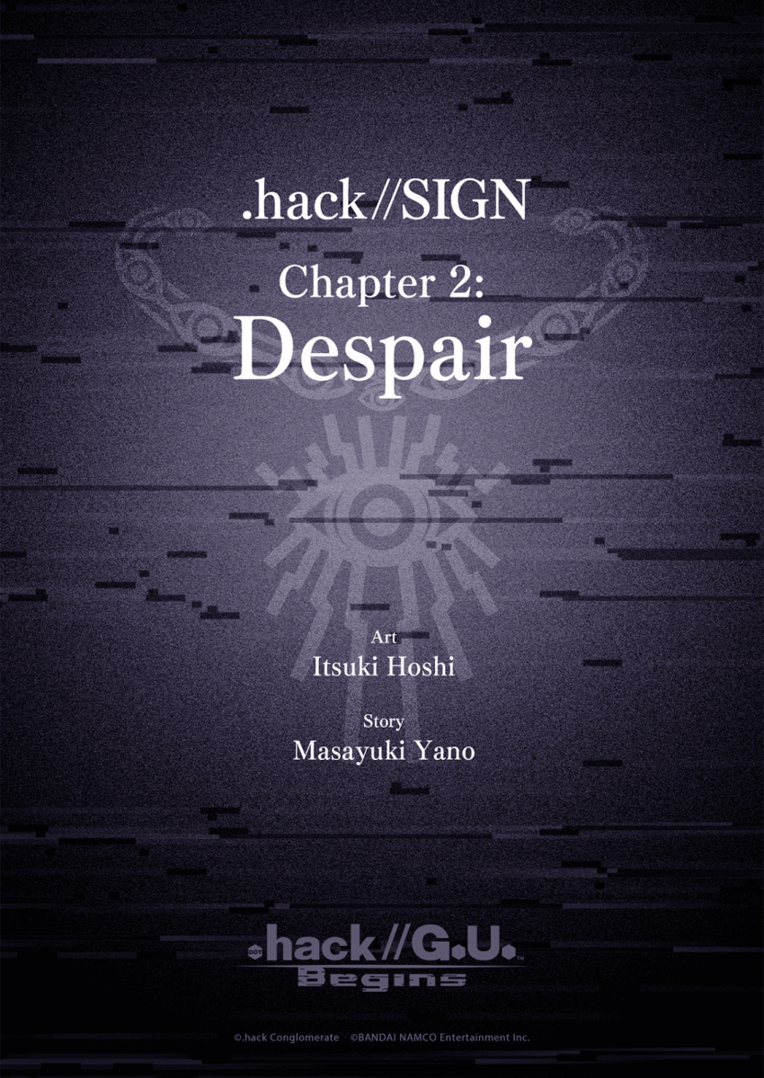 Ch02 .hack//SIGN Chapter 2: Despair