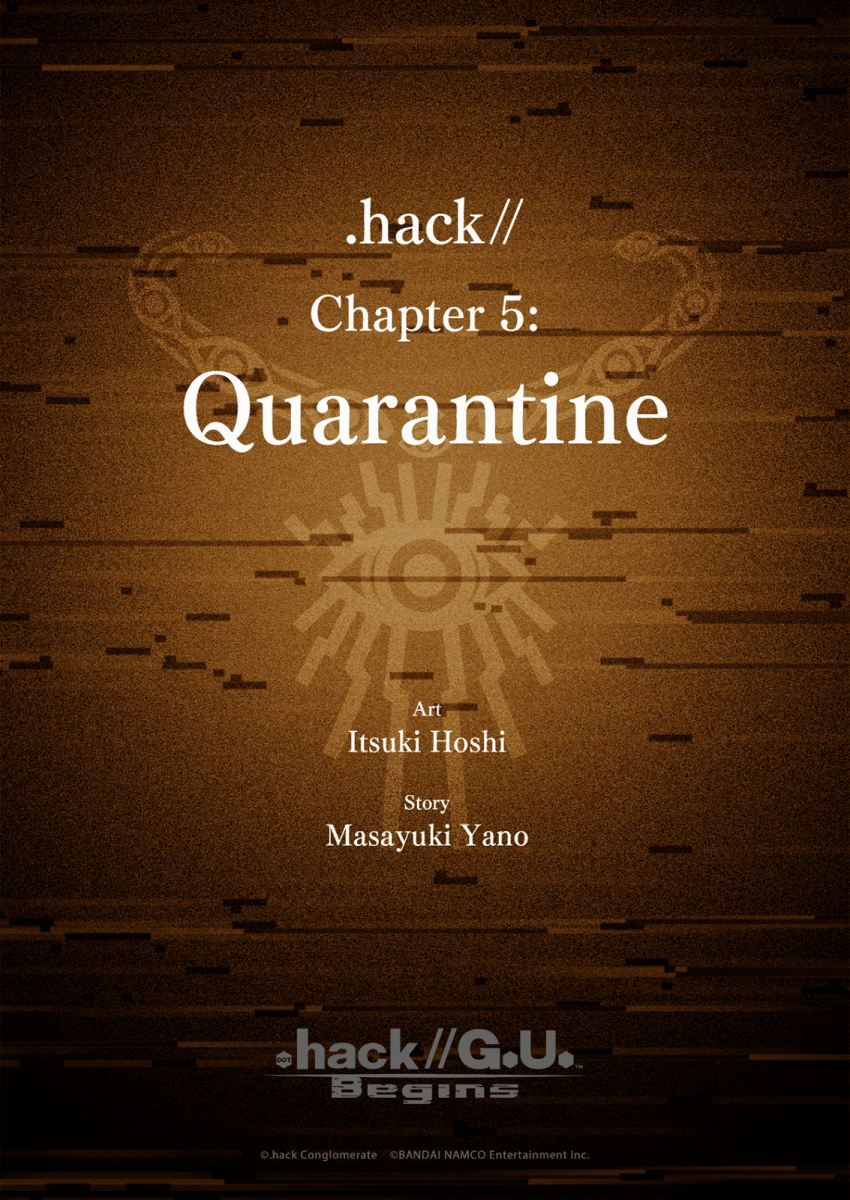Ch09 .hack// Chapter 5: Quarantine